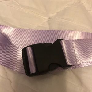 lilac buckle belt